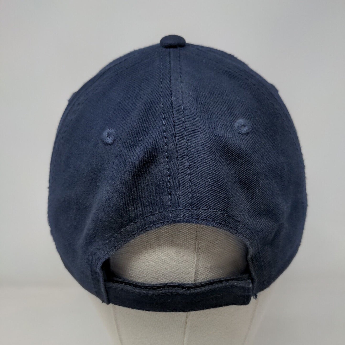 Woods Bay Montana Flathead Lake Patch Strapback Hat Blue OSFM Otto