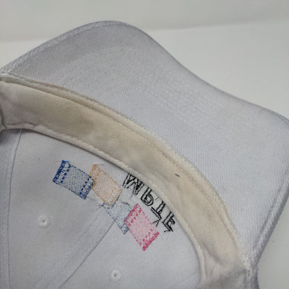 MPTF Motion Picture Television Fund Slideback Hat White OSFA Embroidered zKapz