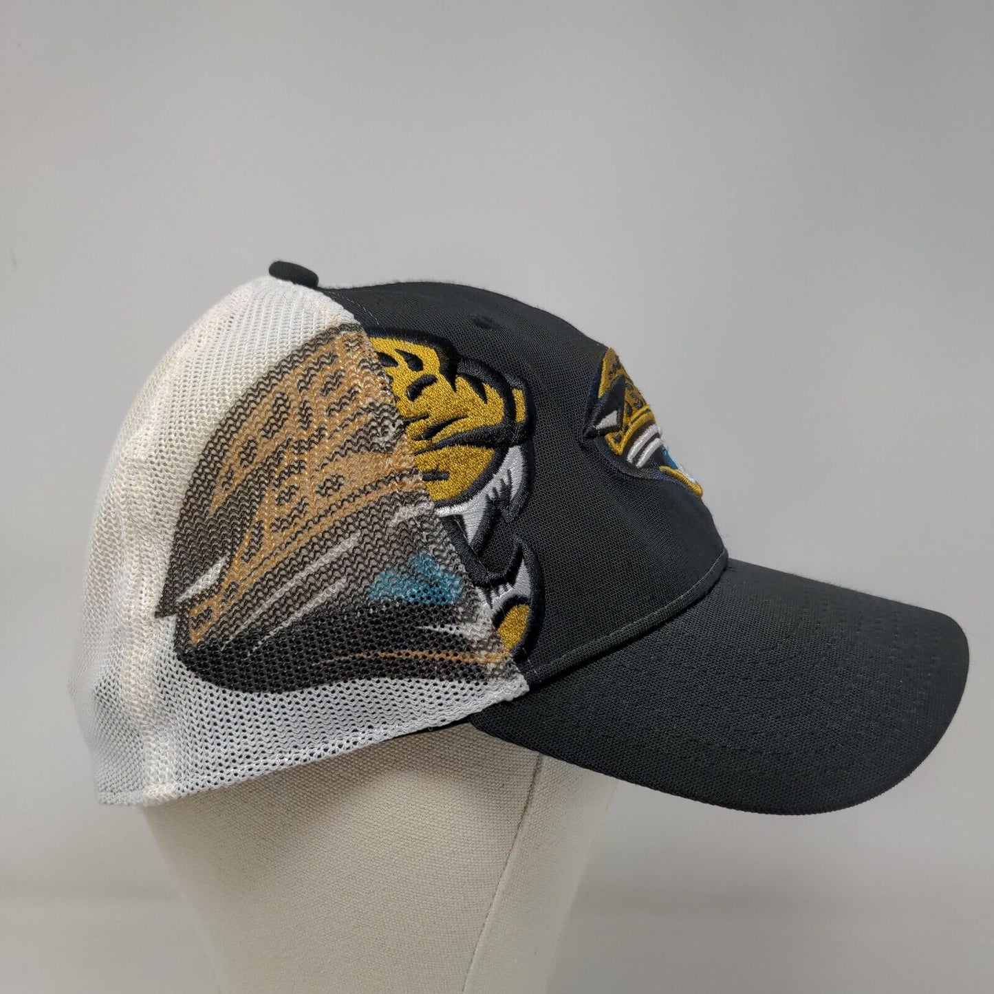 New Era Men's Fitted Mesh Back Hat Multicolor Size L/XL Jacksonville Jaguars