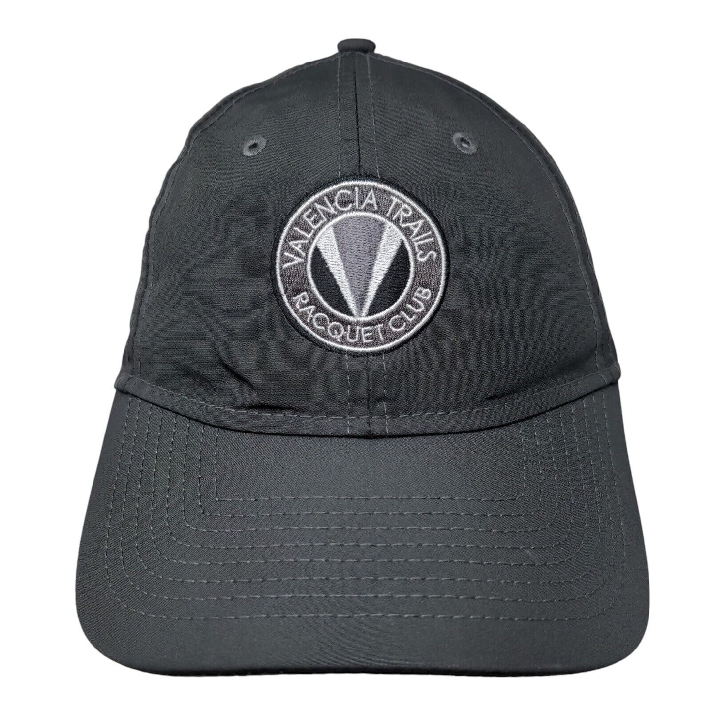 Valencia Trails Racquet Club Strapback Hat Gray OSFM New Era 9Forty