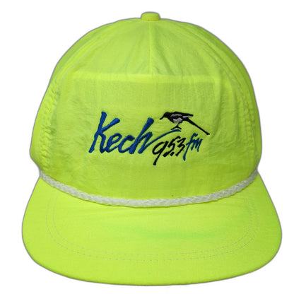 Imperial Headwear 5 Panel Green One Size Kech 95.3 fm Radio Station Rope Hat