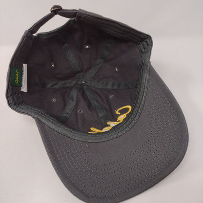 Cabela's Club Slideback Hat Gray OSFM Adjustable Embroidered Solid