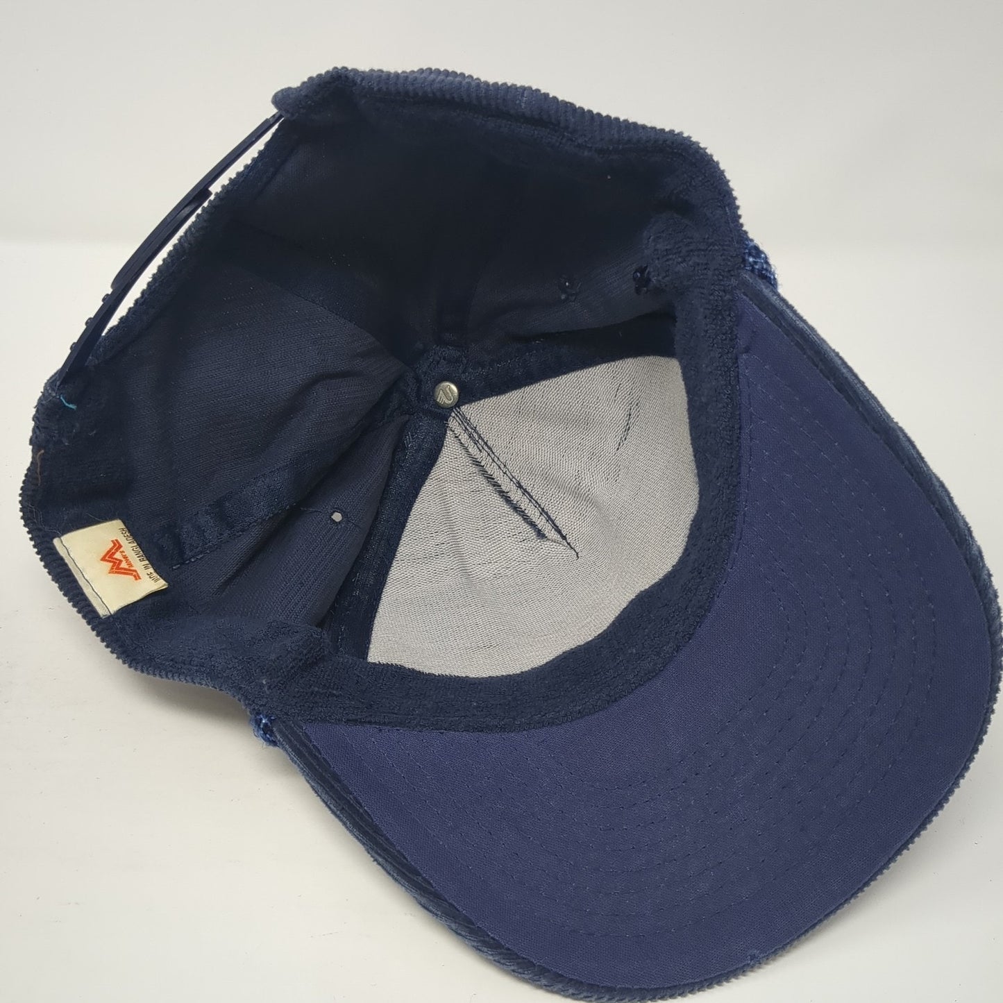 Rohr Snapback Hat Blue One Size Adjustable Corduroy Rope 6 Panel Mohr's