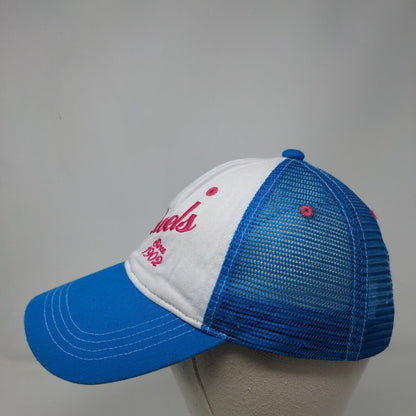 Scheels Since 1902 Strapback Trucker Hat Blue One Size Mesh Back