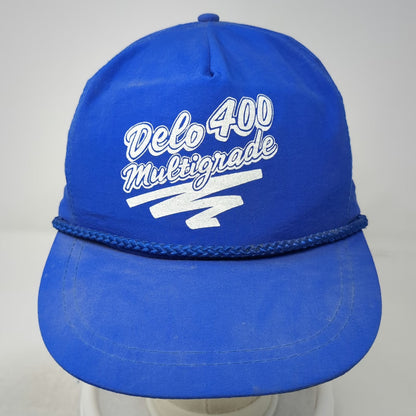 Royal Pacific Trucker Blue Hat One Size Delo 400 Multigrade Oil Chevron Rope