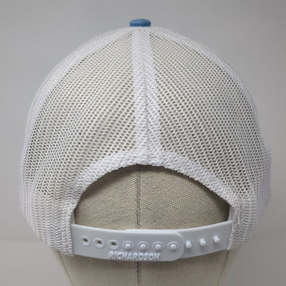 Inntero Snapback Trucker Hat Blue One Size Adjustable Mesh Back Richardson