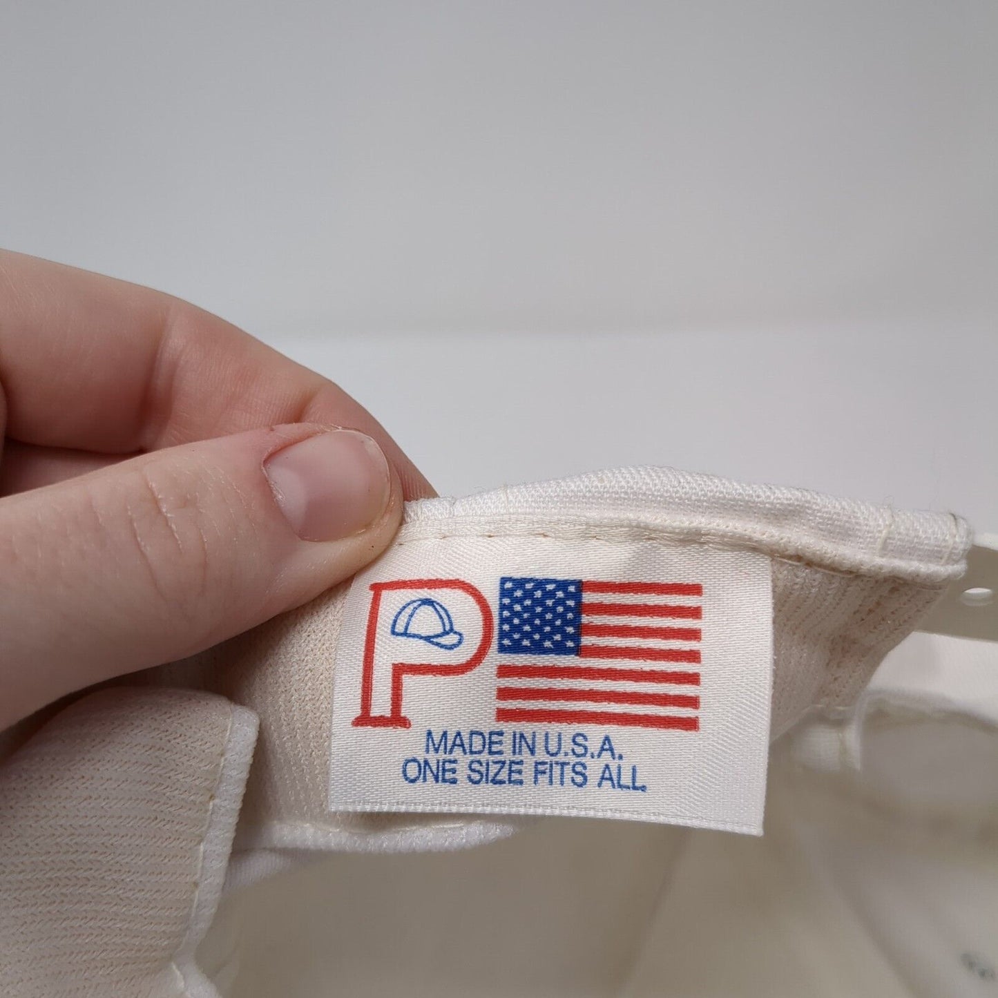 Idaho USA 25 1890-1990 Snapback Hat White One Size Adjustable Vented Holes