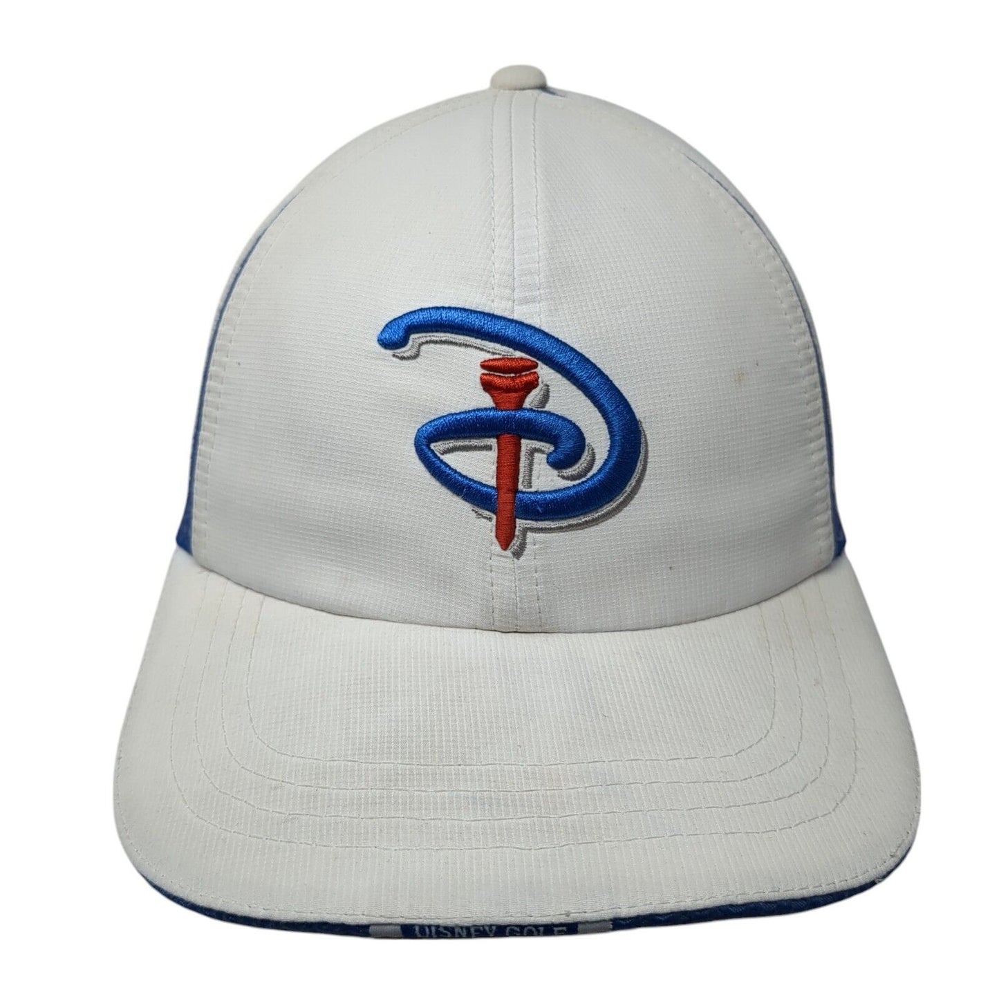 Disney's Magnolia Strapback Golf Hat White OS Adjustable Classic Cut UPF50 Ahead