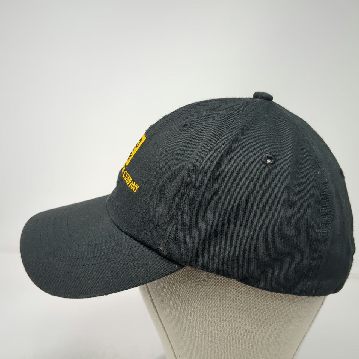Imperial Baseball Cap Black One Size Hat Slideback Excel Equipment Company