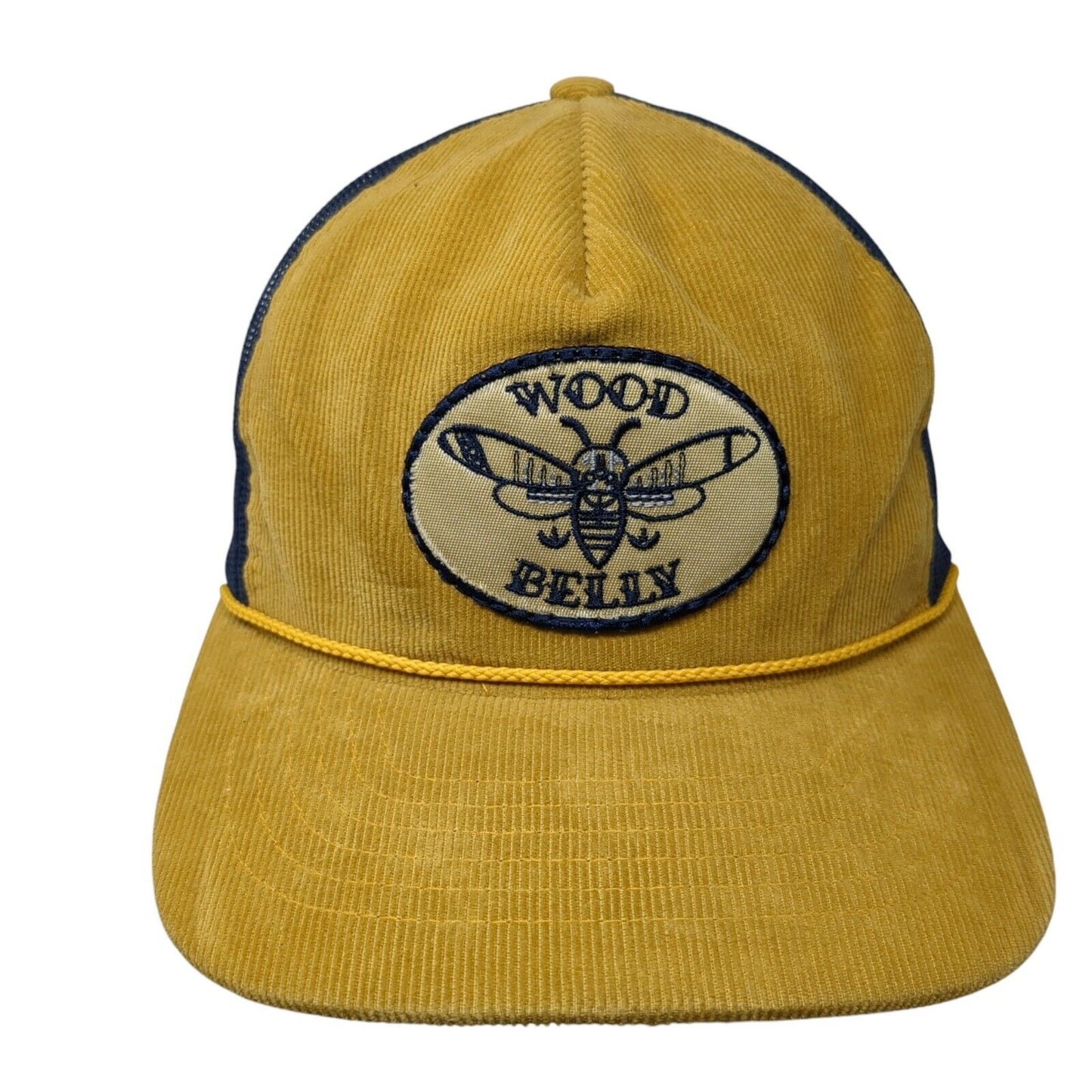 Wood Belly Snapback Mesh Back Trucker Hat Multi One Size Richardson