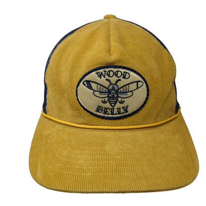 Wood Belly Snapback Mesh Back Trucker Hat Multi One Size Richardson