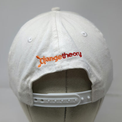 Orangetheory Fitness Snapback White One Size Cotton Logo Embroidery Gym Hat