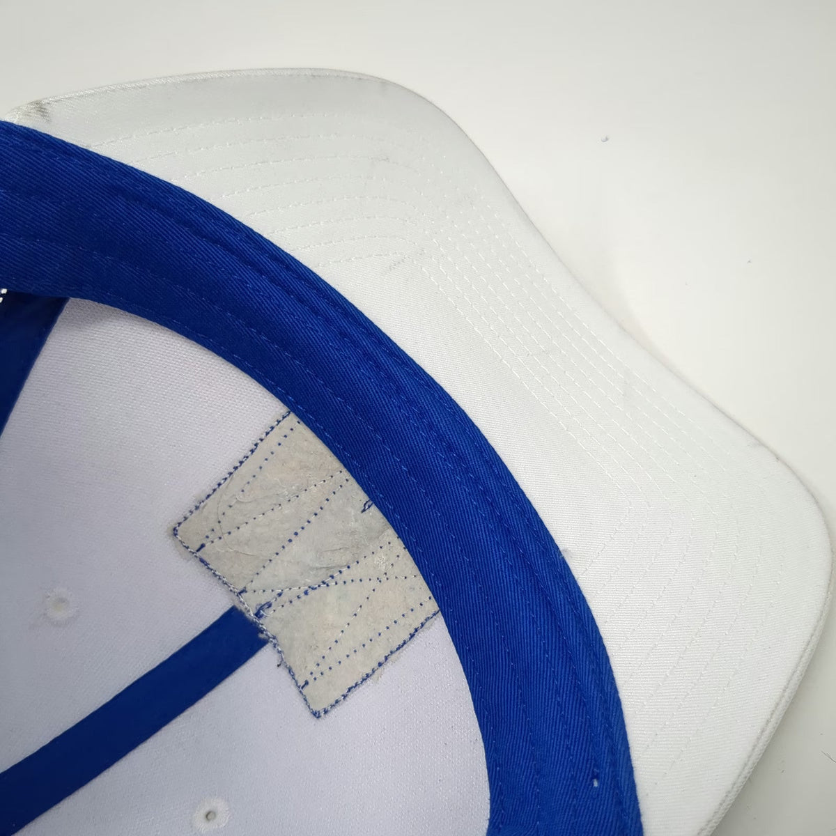 Drive Chip & Putt Trucker Hat White Blue One Size Mesh Snapback Golfing Patch