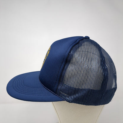 Chevrolet Police Package Snapback Rope Trucker Hat Blue OSFA Mesh Back