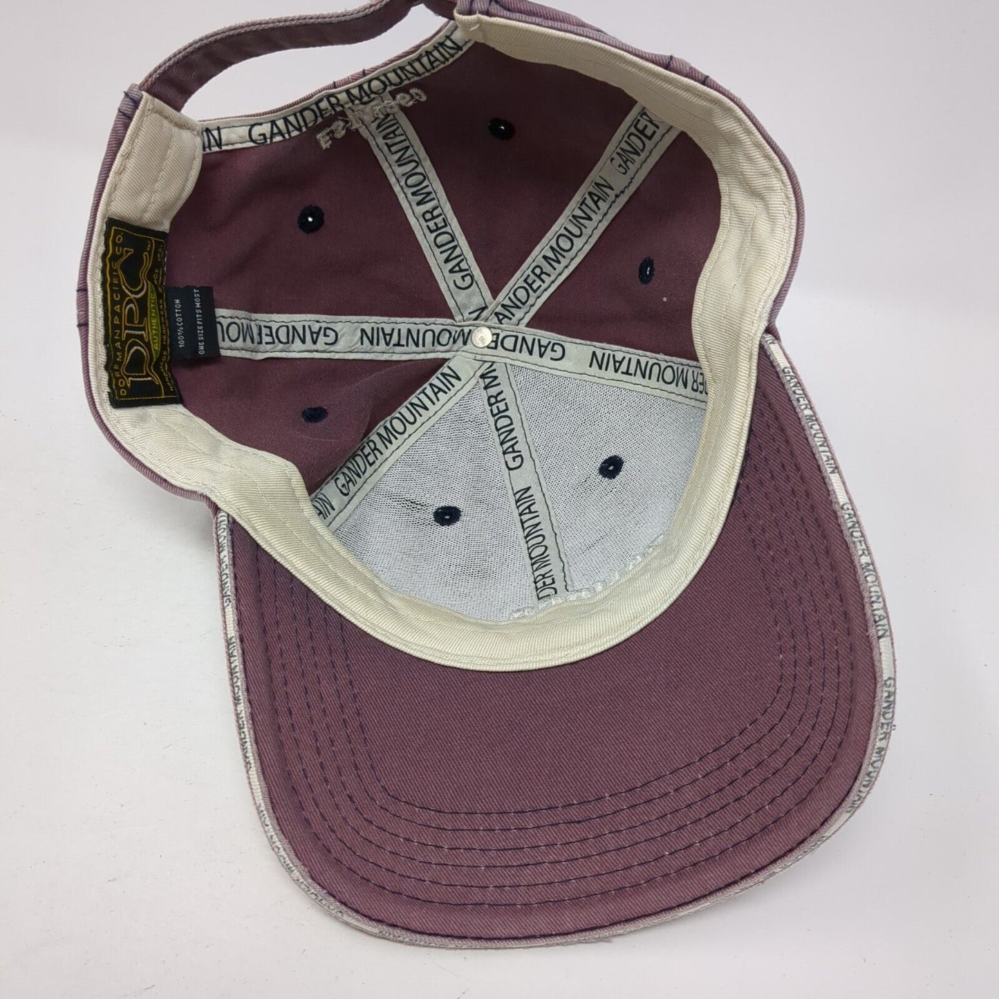 Gander Mountain Slideback Hat Red One Size Adjustable Est. 1960 Dpc