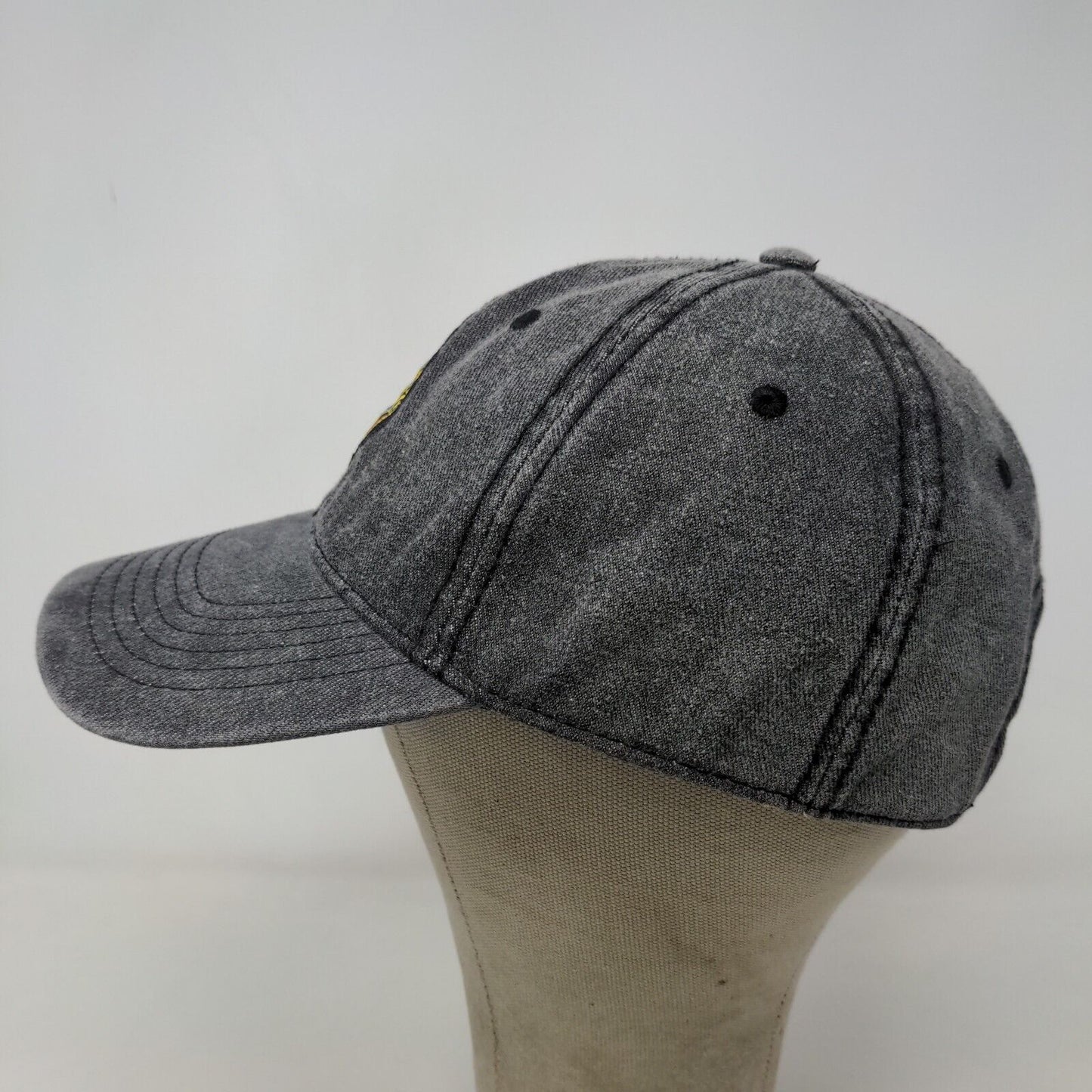 Harry Potter Men's Slideback Hat Gray Size OSFM Embroidered Logo 14+ Hogwarts