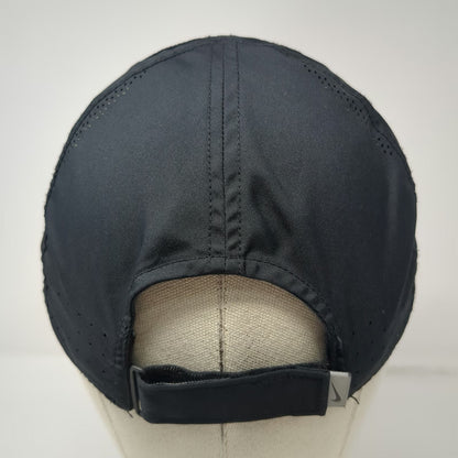 Nike Baseball Cap Black One Size Dri-FIT Featherlight Reflective Swoosh hat