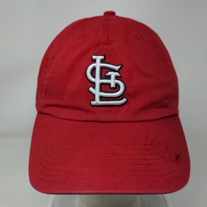 '47 Brand Slideback Hat Red MLB St Louis Cardinals Embroidered Logo