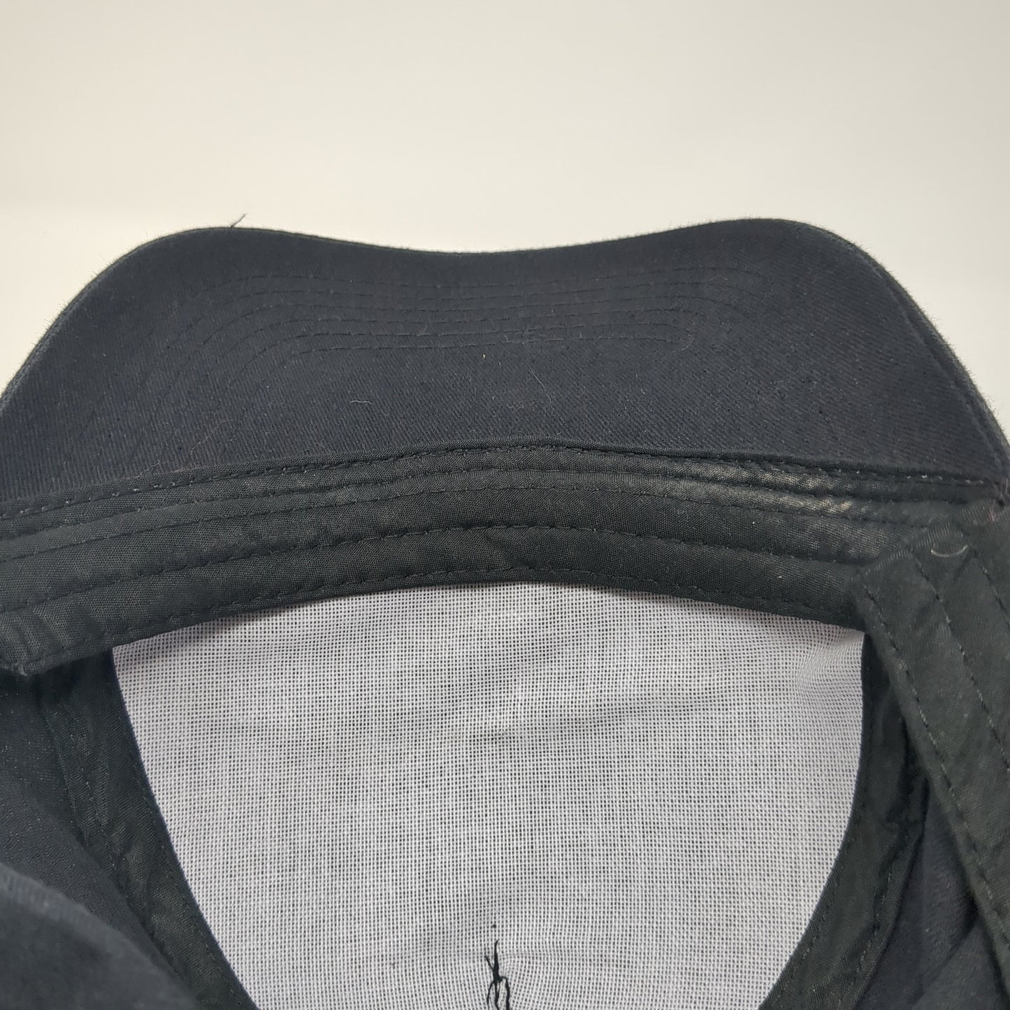 Bride Tribe Strapback Hat Black One Size Adjustable Solid Vent Holes