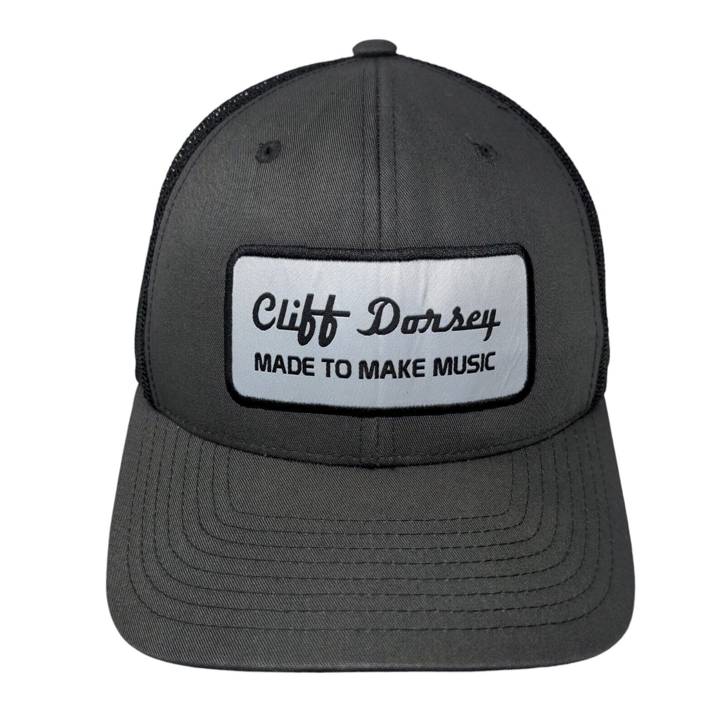 Cliff Dorsey Made To Make Music Snapback Trucker Hat Gray One Size Yupoong