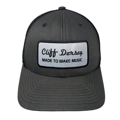 Cliff Dorsey Made To Make Music Snapback Trucker Hat Gray One Size Yupoong