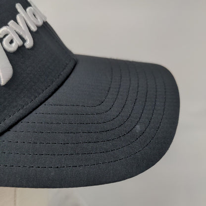 TaylorMade Strapback Golf Hat Black OSFA Adjustable Embroidered Body Armor