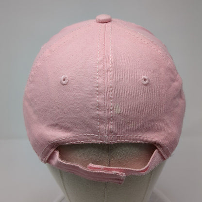 Pretty Girl Colorado Strapback Hat Pink Size 54cm Adjustable Embroidered Sequin
