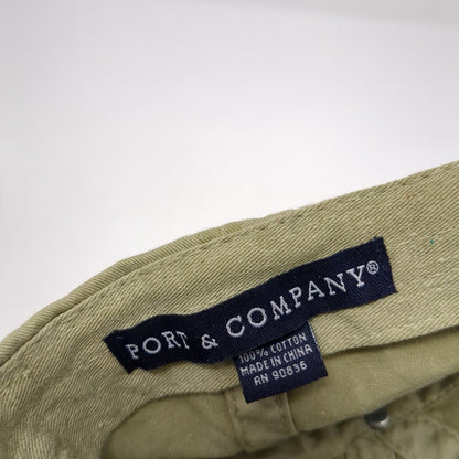 Vale Wine Co. Slideback Hat Green One Size Adjustable Port & Company