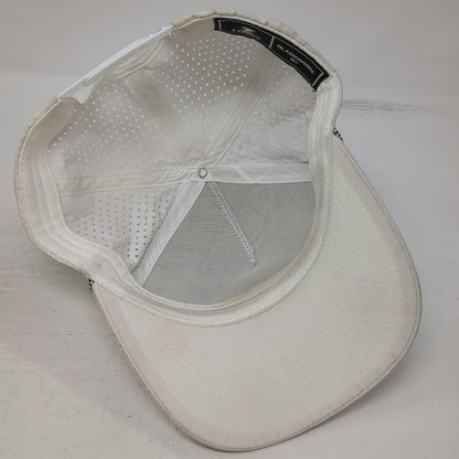 Blackhawk Trucker Hat White One Size Concrete Supply Inc Construction Snapback