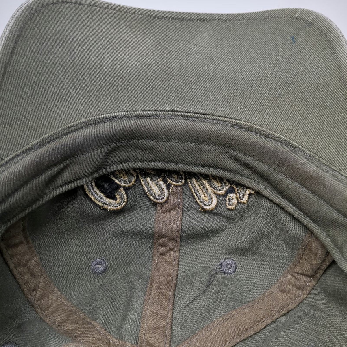Cabela's Green Baseball Cap One Size Slideback Worlds Foremost Outfitter Fishing