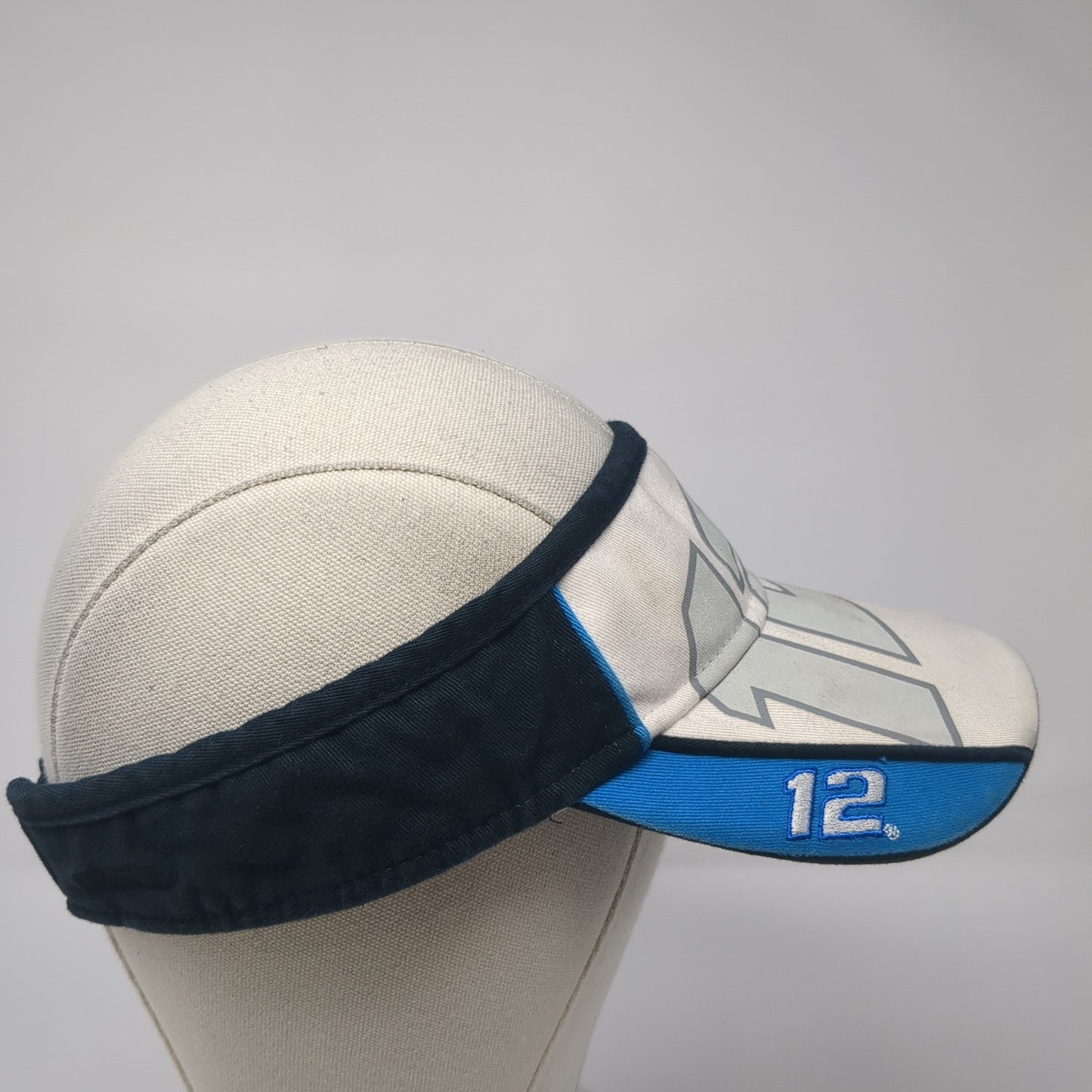Ryan Newman #12 Sun Visor Hat Multicolor One Size Adjustable Embroidered Chase