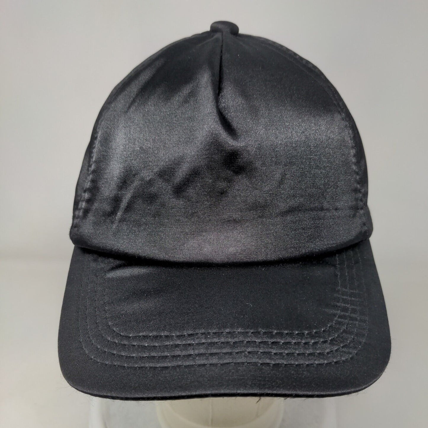 Rampage Slideback Hat Black One Size Adjustable Solid Blank
