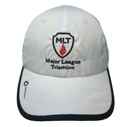 Greenlayer Major League Triathlon MLT White Baseball Cap One Size Sport Hat