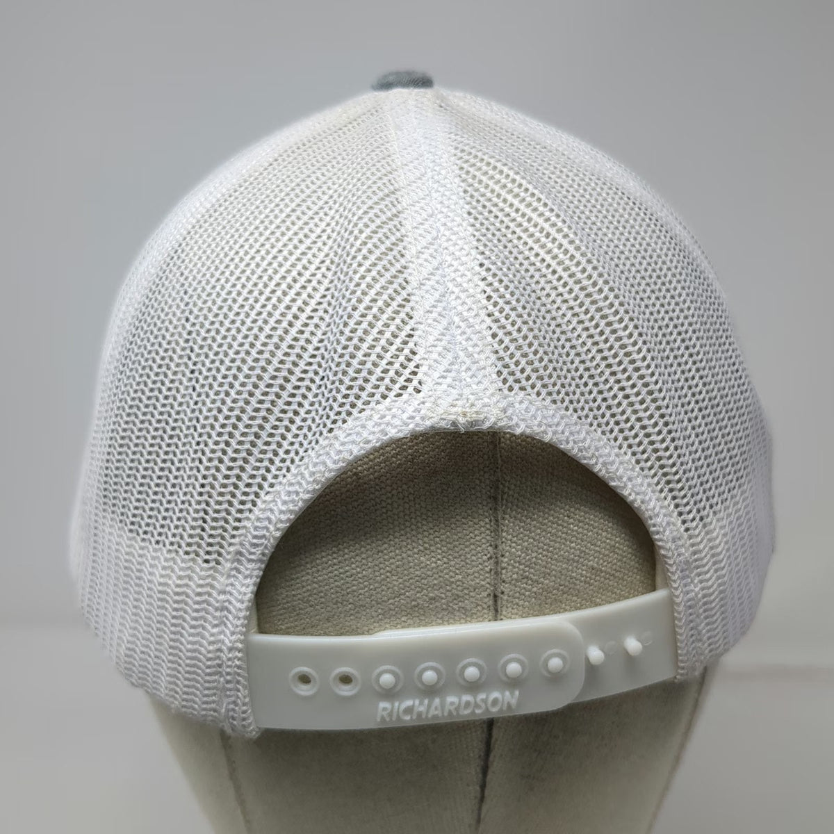 Richardson Trucker Hat Gray One Size Modern Machinery Komatsu Mesh Snapback