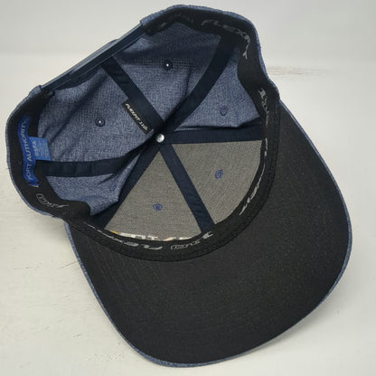 Port Authority Snapback Hat Blue OSFM FNT Idaho Flexfit 110 Polyester Structured