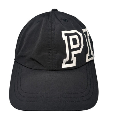 PINK Slideback Hat Black OSFA Adjustable 6 Panel Vented Holes Victoria's Secret