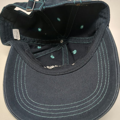 Prairie Mountain Blue One Size Baseball Cap Hat Mount Vernon Contrast Stitch