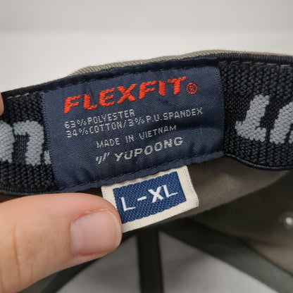 Flexfit Baseball Cap Gray XL X 275 The New World Order Hat Fitted Curved Brim