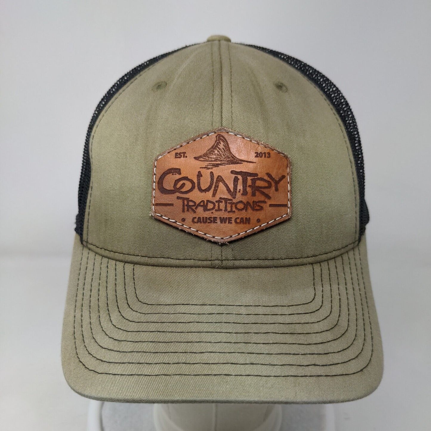 Country Traditions Cause We Can Snapback Mesh Back Trucker Hat Multi One Size