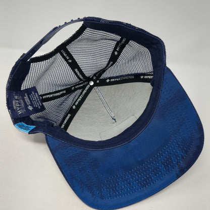 Hyperthreads Snapback Trucker Hat Camo One Size Mesh Back Patch Outdoor