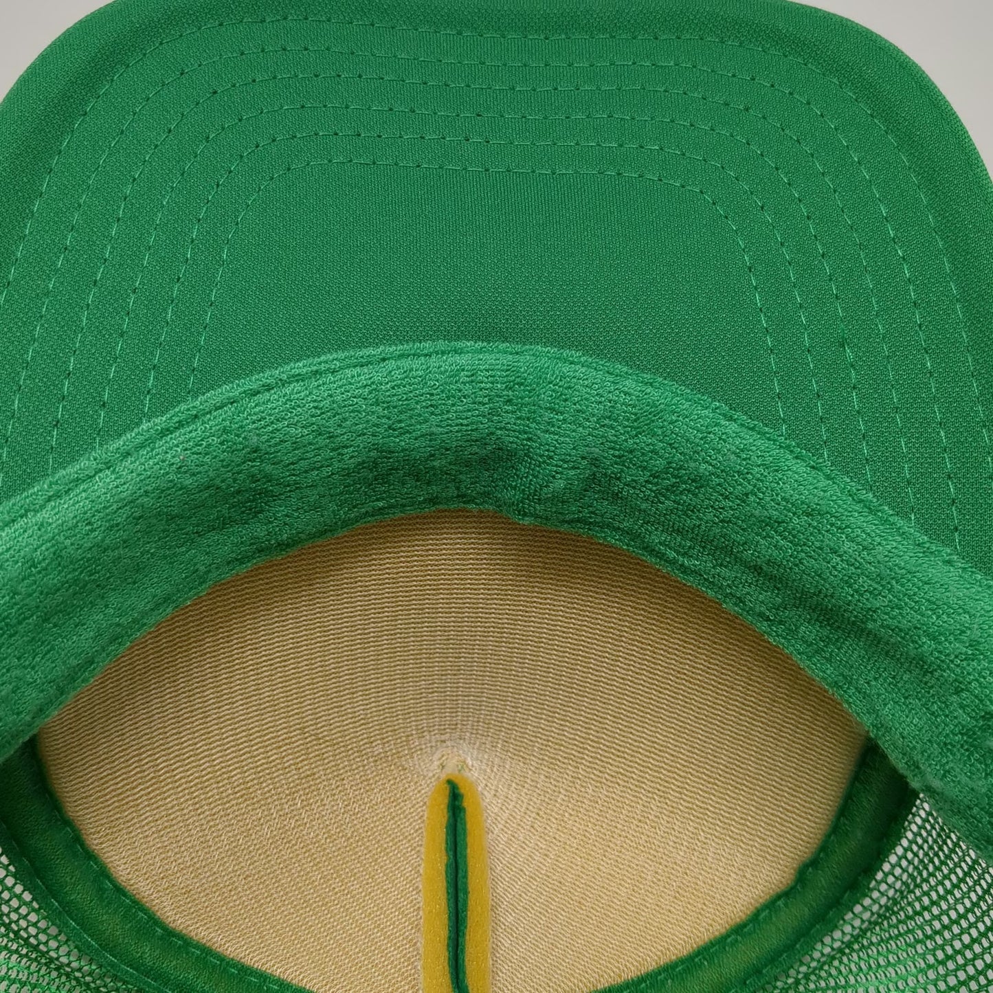OTTO Trucker Hat Green One Size Mesh Snapback Rope Lets Rage Foam Graphic Hat