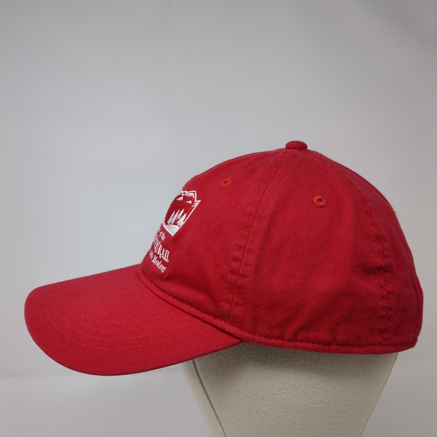Friends of the Weiser River Trail Slideback Hat Red OSFM Outdoor Cap