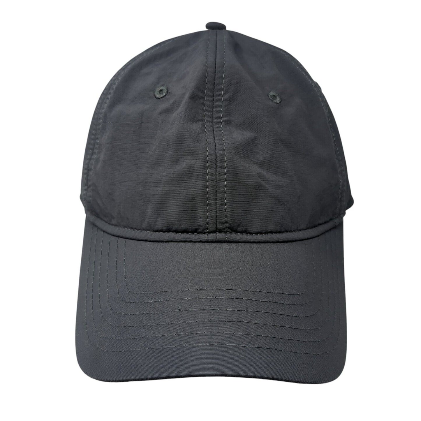Unbranded Slideback Hat Gray 62cm Adjustable Solid Blank 6 Panel
