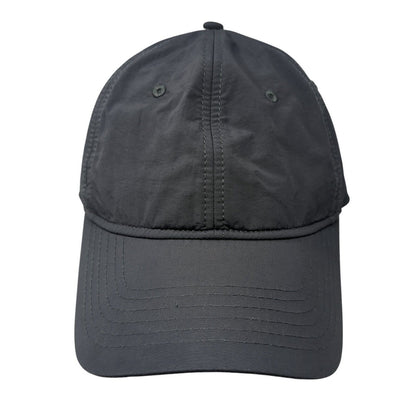 Unbranded Slideback Hat Gray 62cm Adjustable Solid Blank 6 Panel