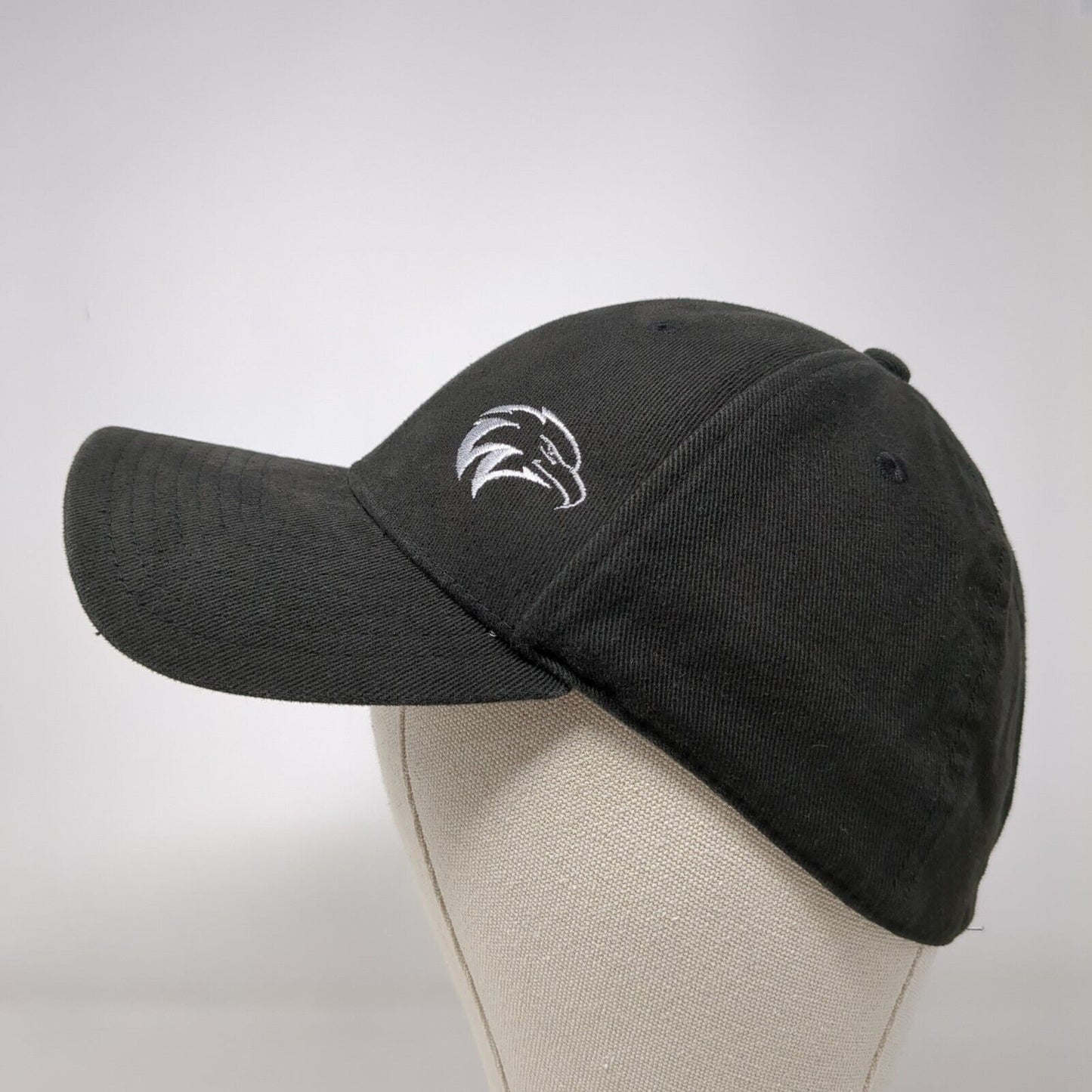 WyoTech Fitted Hat Black M/L Embroidered Solid Proflex By Outdoor Cap