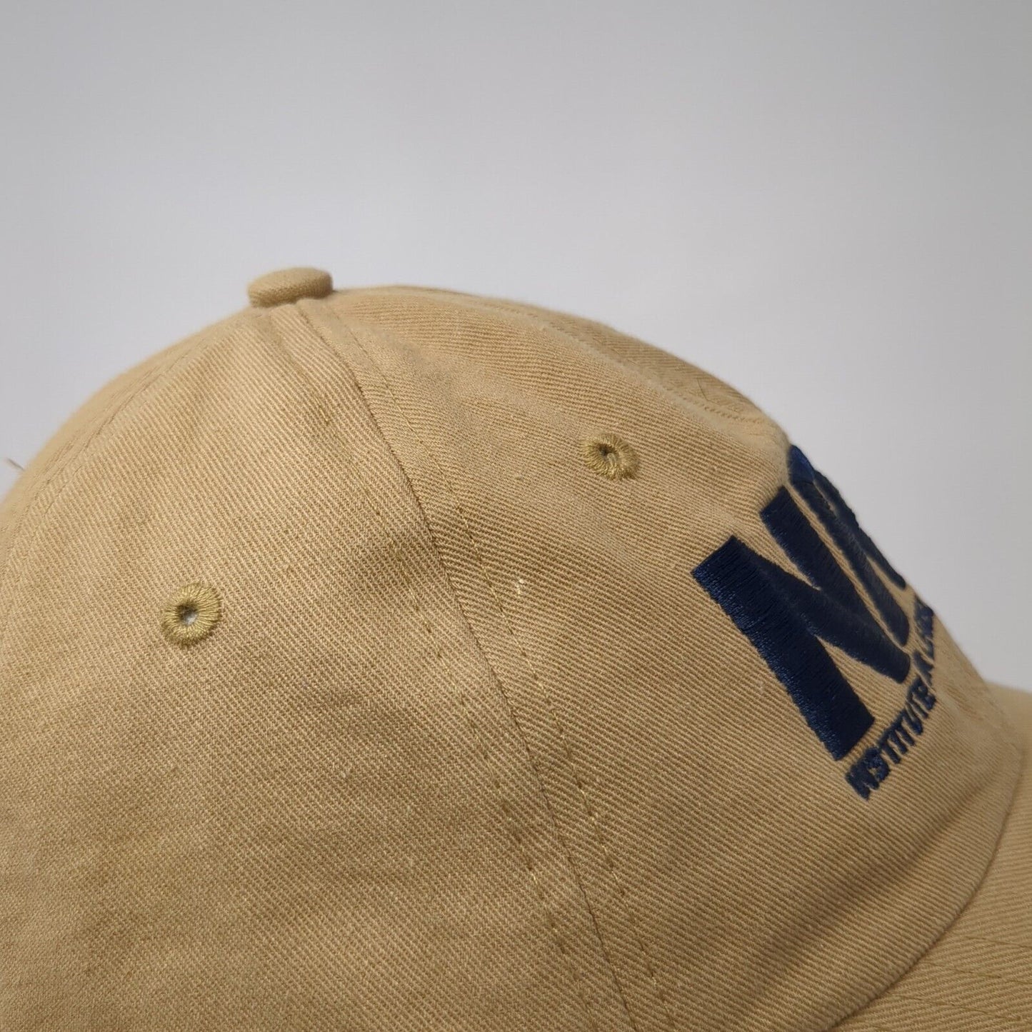 NRA Strapback Hat Tan One Size Institute For Legislative Action 6 Panel
