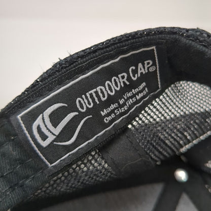 Outdoor Cap Trucker Hat Black One Size Sunglo D&B Supply Show Feed Animals Mesh