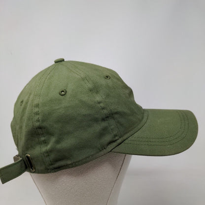 Universal Thread Slideback Hat Green One Size Adjustable 6 Panel Blank