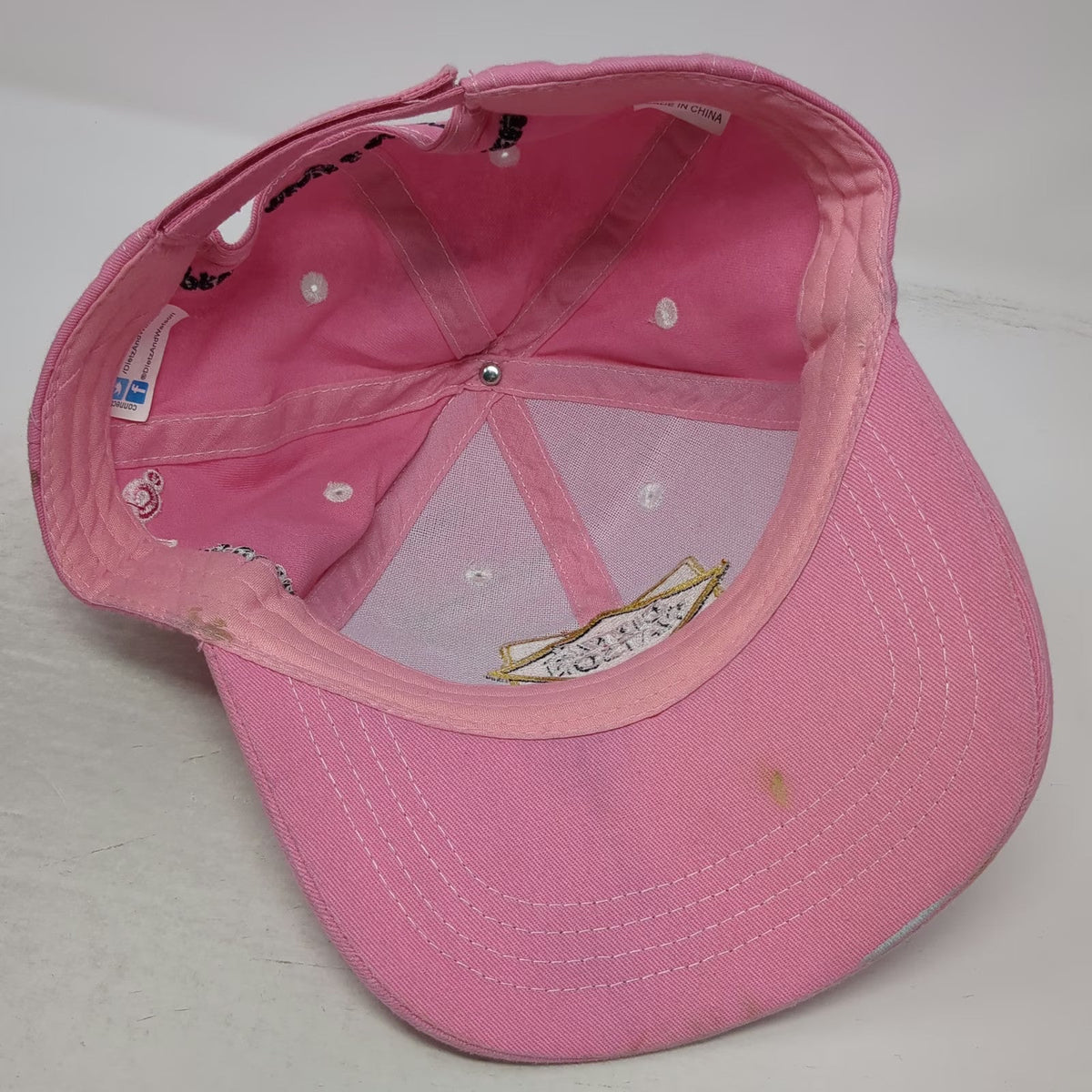 Dietz & Watson Baseball Cap Pink OSFM Strapback Susan G Komen Meats Cheeses Hat