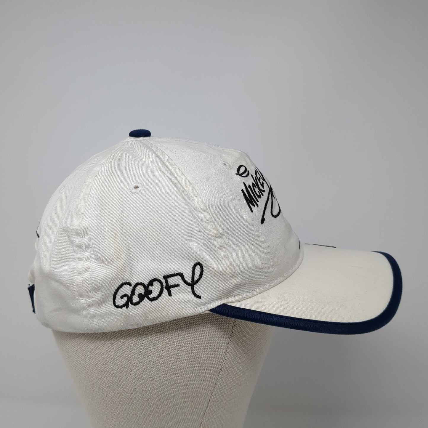 Mickey Mouse Pluto & Friends Disneyland Baseball Cap Beige OS Goofy's Hat Co.